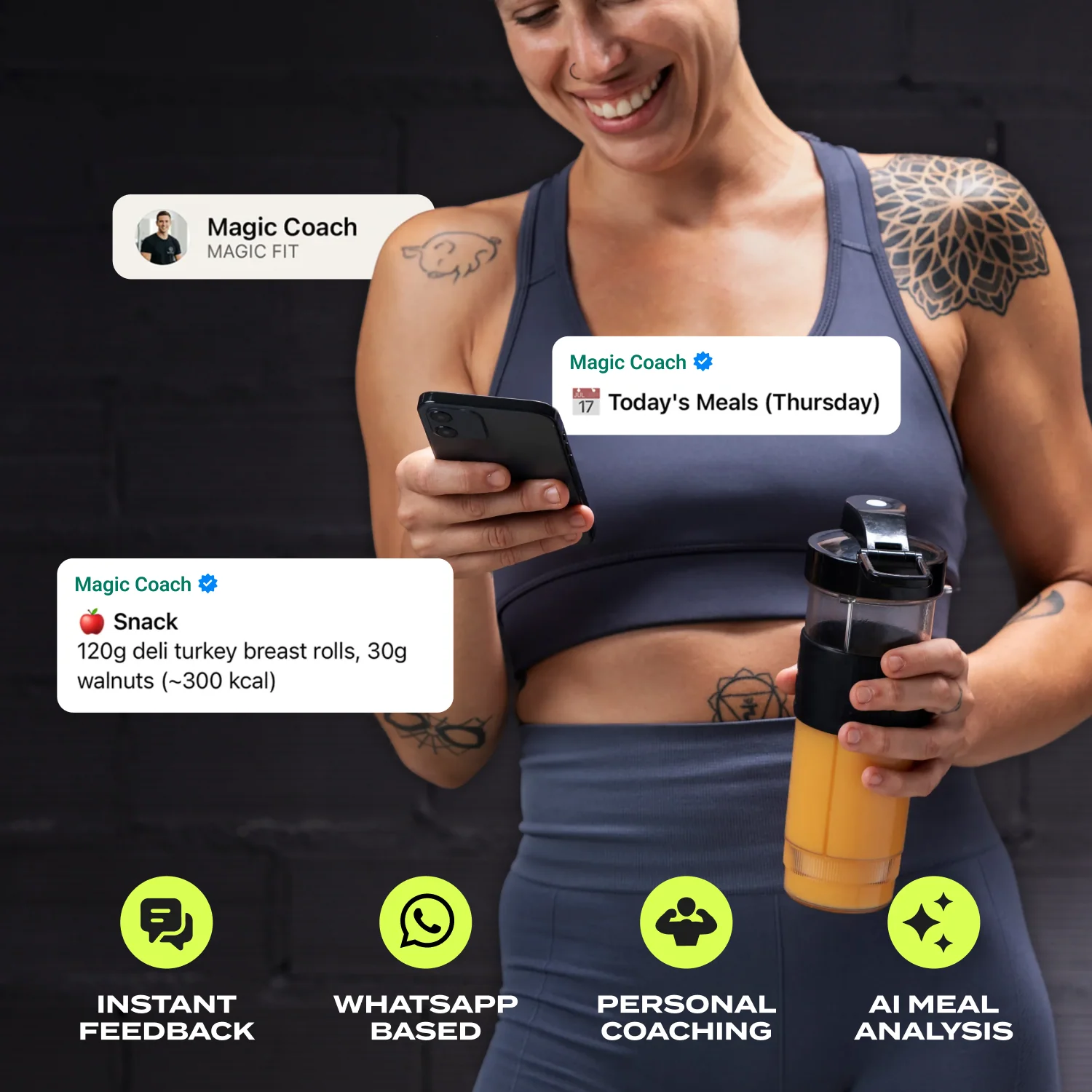 WhatsApp Accountability Coach
